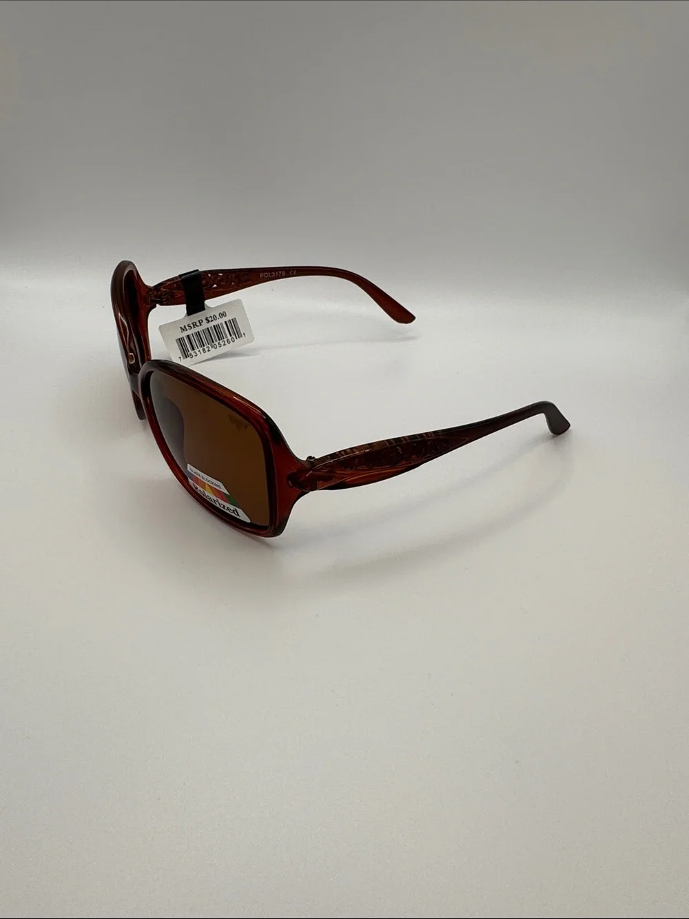 Polarized Women's Sunglasses - Brown Frame